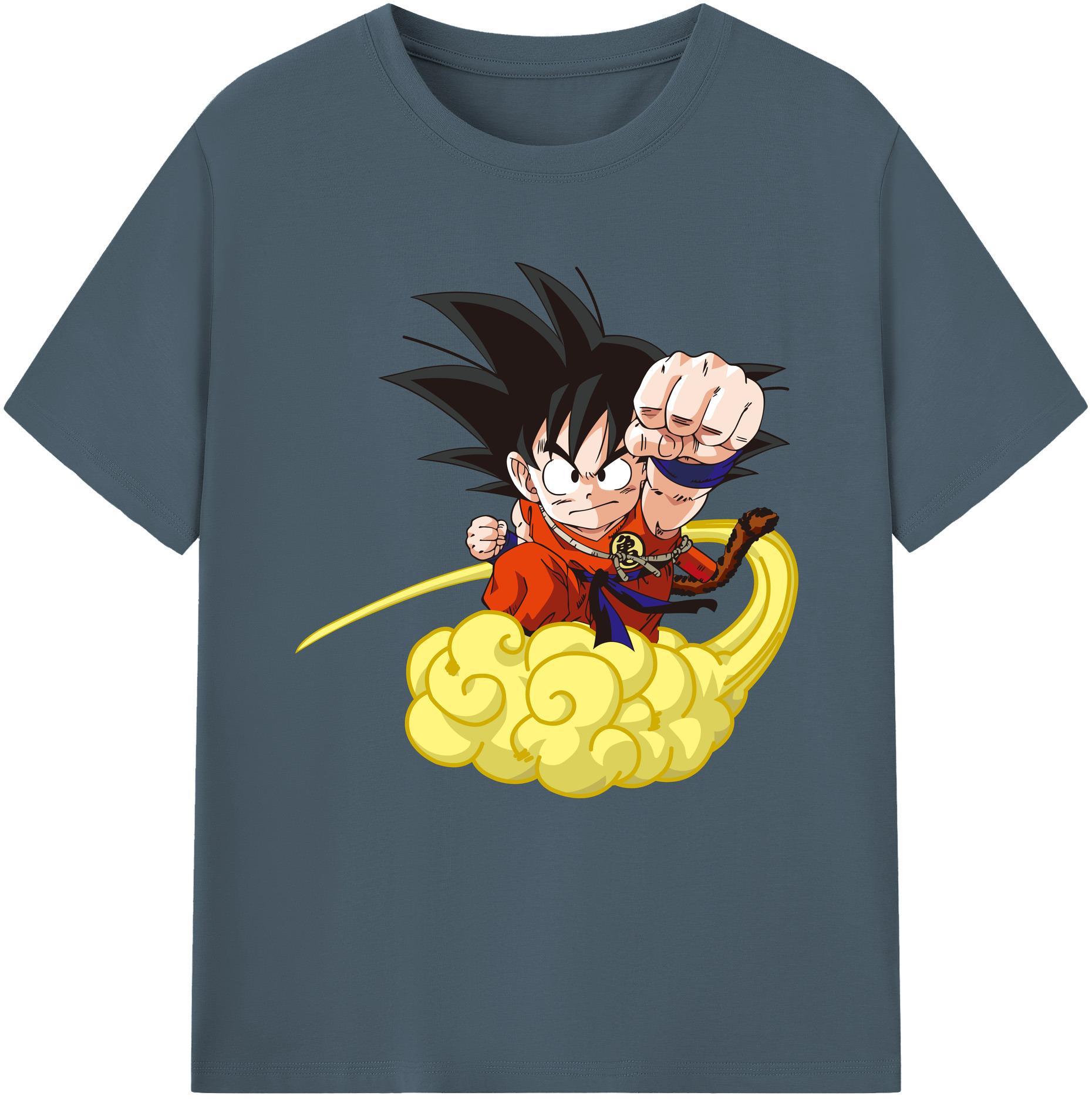 （画像用） ドラゴンボール 孫悟空（そん ごくう）Son Goku カカロット DRAGON BALL Kakarotto 綿100％半袖Tシャツ（フロントプリント）